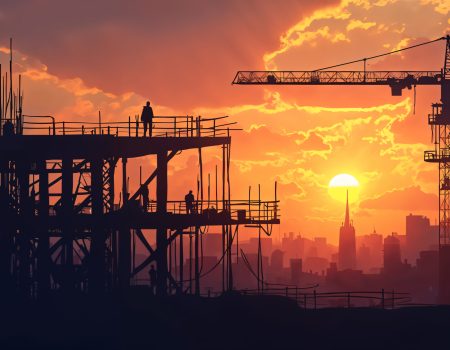 illustration construction site